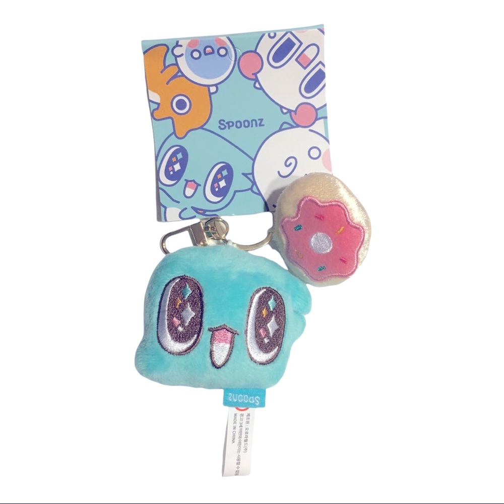 NWT Spoonz x NU’EST K-pop character plush keychain